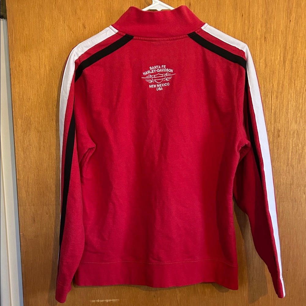 Harley-Davidson Red and Black Track Jacket - Picture 8 of 9